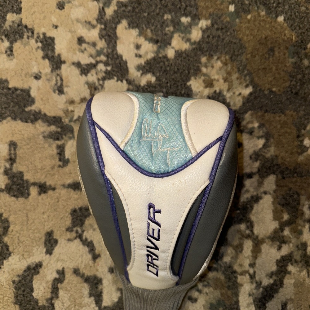 Cobra Golf Junior Driver Head Cover White/Gray/Purple/Blue